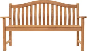 Tuinbank - Ergo - Teak - 158 cm - Garden Interiors, Verzenden, Nieuw