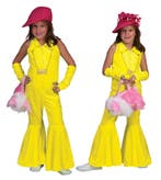 Neon Geel Jumpsuit Meisje, Ophalen of Verzenden, Nieuw