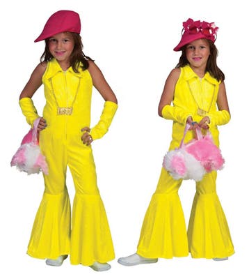 Neon Geel Jumpsuit Meisje, Ophalen of Verzenden, Nieuw