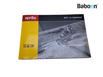 Instructie Boek Aprilia ETV 1000 Caponord 2001-2003, Verzenden, Gebruikt