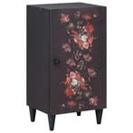 vidaXL Opslagkasten Multikleur 40 x 33,5 x 75 cm Massief, Huis en Inrichting, Woonaccessoires | Cd- en Dvd-rekken, Verzenden, Nieuw