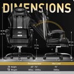 Ergonomische Bureaustoel -  Office Chair - Gamestoel - Volwa, Verzenden, Zo goed als nieuw