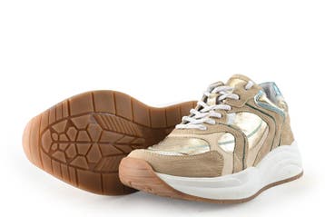 Omoda Sneakers in maat 41 Goud, Kleding | Dames, Overige kleuren, Verzenden, Omoda, Sneakers of Gympen