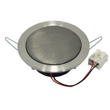 geborsteld staal inbouw luidspreker speaker 30 Watt 8 Ohm, Audio, Tv en Foto, Luidsprekers, Verzenden, Nieuw