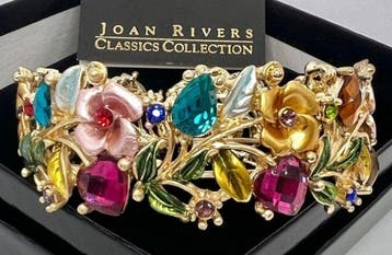 Joan Rivers - Spectaculair Garden of Forever Love emaille