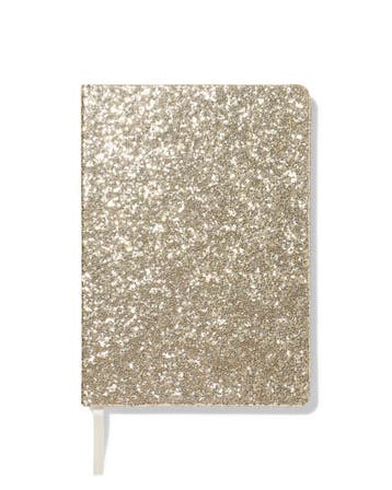 HEMA Notitieboek A5 gelinieerd glitter, Diversen, Agenda's, Verzenden, Nieuw