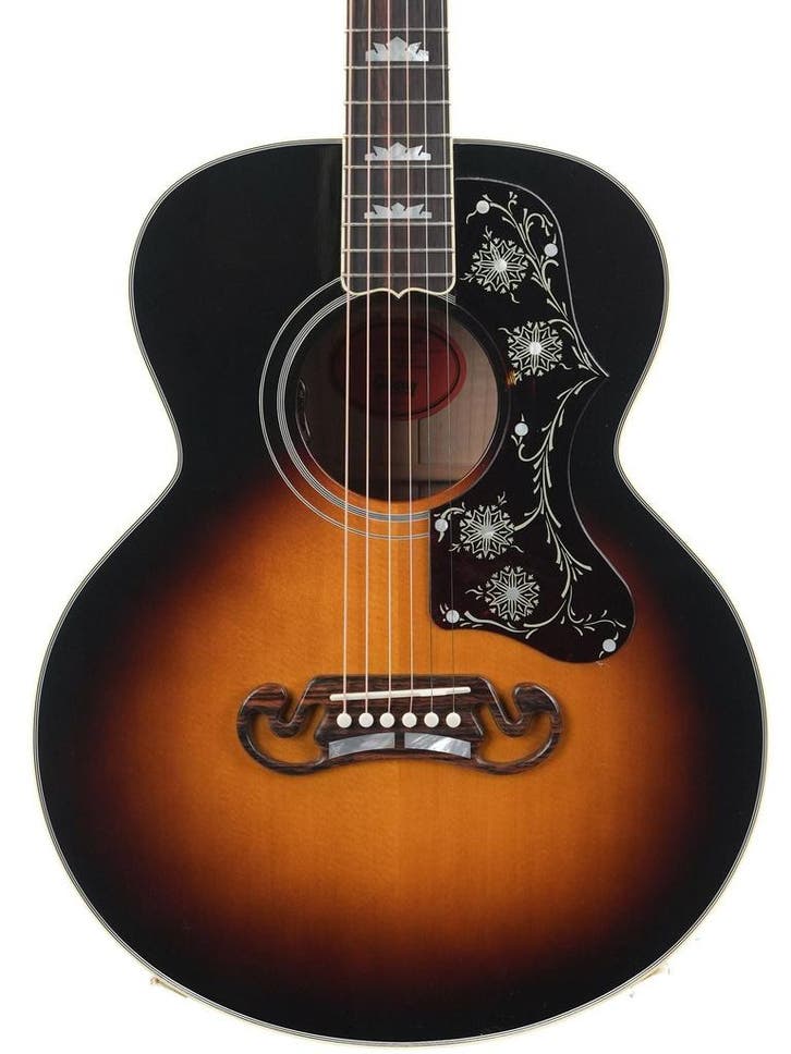 Gibson Custom J200 Parlor Vintage Sunburst #22375049, Muziek en Instrumenten, Snaarinstrumenten | Gitaren | Akoestisch, Western- of Steelstringgitaar