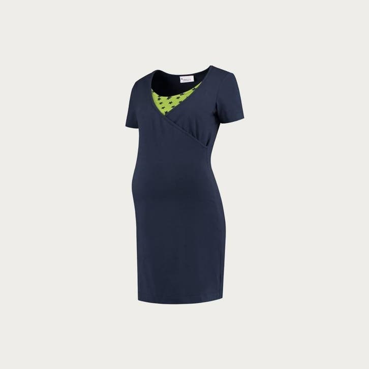 Mamsy Voedingsjurk Blue stars, Kleding | Dames, Positiekleding, Nieuw, Verzenden