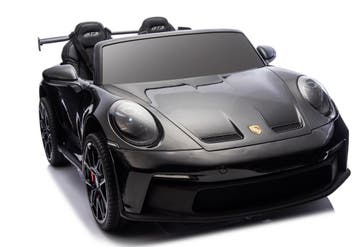 Kinderauto PORSCHE GT3  2 zitter, Mp4, leder, eva, FM, BT, Ophalen of Verzenden, Nieuw