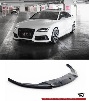 Front Splitter V.4 voor Audi RS7 C7, Ophalen of Verzenden