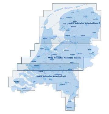 ANWB Wateratlas Nederland Noord, Ophalen of Verzenden, Nieuw