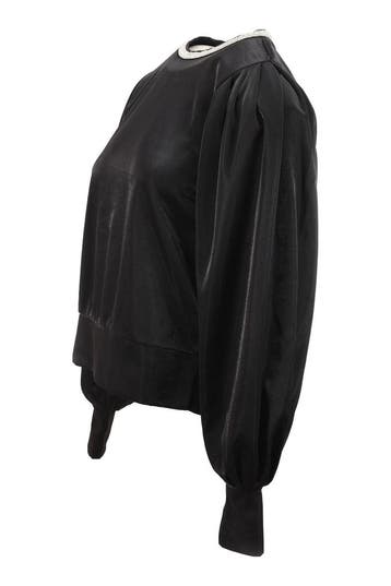 Aaiko Blouse in maat S Zwart, Kleding | Dames, Aaiko, Verzenden, Zo goed als nieuw, Zwart