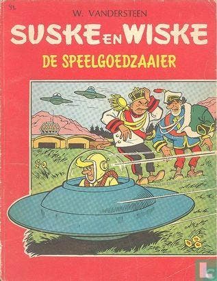 Suske en Wiske - De speelgoedzaaier - 1965, Eén stripboek, Verzenden, Gelezen, Vandersteen, Willy.