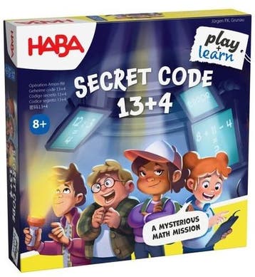 Geheime Code 13+4 | Haba - Kinderspellen, Hobby en Vrije tijd, Gezelschapsspellen | Bordspellen, Verzenden, Nieuw