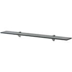 vidaXL Zwevende plank 80x20 cm 8 mm glas, Verzenden, Nieuw