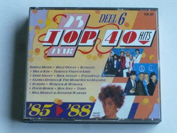 25 Jaar Top 40 Hits - Deel 6 / 85-88 (3 CD), Cd's en Dvd's, Cd's | Verzamelalbums, Ophalen of Verzenden, Zo goed als nieuw