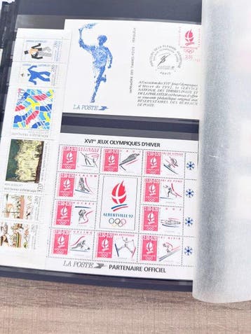 Wereld 1960/2000 - Grote verzameling postzegels – Frankrijk,, Gestempeld