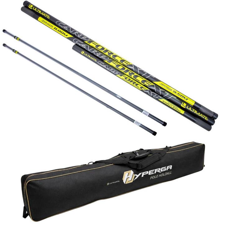 Ultimate Carpforce XT Complete Vaste Hengel Set 11m, Watersport en Boten, Hengelsport | Algemeen, Nieuw, Verzenden