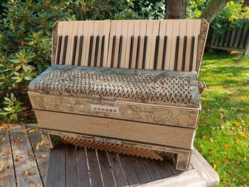 Hohner - Verdi III - - Accordeon - Duitsland - 1960 (Zonder, Muziek en Instrumenten, Nieuw