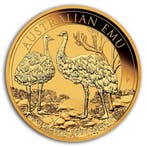 Gouden Emu Australie 1 oz 2019 (5.000 oplage), Verzenden, Losse munt, Goud