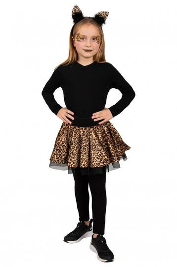 Cirkelrok Panter meisjes, Kleding | Dames, Carnavalskleding en Feestkleding, Ophalen of Verzenden, Nieuw