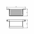 Badkamerrekje Haceka Ixi 60x11 cm RVS, Ophalen of Verzenden, Nieuw