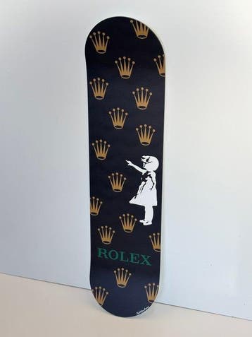 Rob VanMore - Skating by Rolex x Banksy