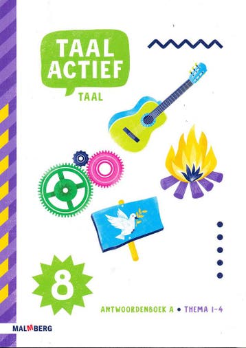 Taal Actief versie 5 Antwoordenboek A Taal groep 8, Verzenden, Nieuw