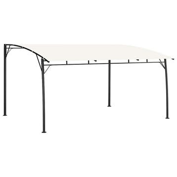 vidaXL Zonnescherm luifels 4 x 3 x 2,55 m Crèmekleurig, Verzenden, Nieuw