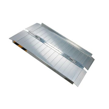Rolstoel oprijplaat opklapbaar 122cm, Auto diversen, Verzenden, Nieuw