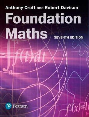 Foundation Maths 9781292289687, Verzenden, Zo goed als nieuw