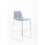 Herman Miller Naughtone VIV stapelbare krukken blauw gebr, Vergader- of Presentatieruimte, Ophalen of Verzenden, Gebruikt, Stoel