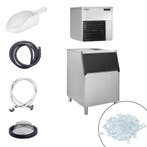 GGM Gastro | Schilferijsmachine - 550kg/24u - incl. |, Verzenden, Nieuw in verpakking, Koelen en Vriezen