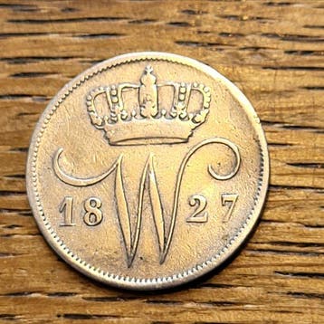 Nederland. Willem I. 10 Cent 1827B (a) (Zonder minimumprijs)