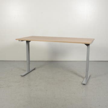 Bureau Solidesk - Eiken blad - 160 x 80 cm - Handslinger, Ophalen of Verzenden, Nieuw