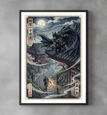 Sato Hageshi - Guardian of the Moonlit Temple - Batman -
