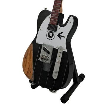 Miniatuur replica Fender gitaar - Eddie Vedder Pearl - Jam, Verzamelen, Ophalen of Verzenden, Nieuw, Pop, Beeldje of Miniatuur