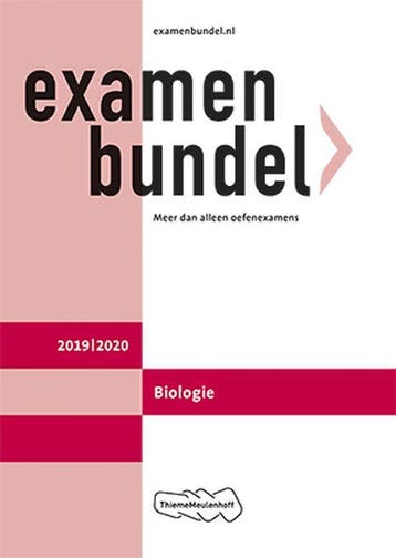 Examenbundel vwo Biologie 2019/2020 - van der Schoot, Verzenden, Gelezen