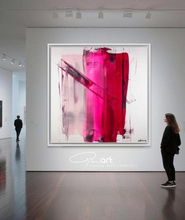 Parscha Mirghawameddin - Turn The Page - XXL, Antiek en Kunst, Kunst | Schilderijen | Modern