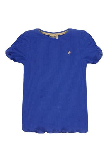Like Flo T-shirt Meisjes in maat 134 Blauw, Verzenden, Nieuw, Like Flo, Jongen of Meisje