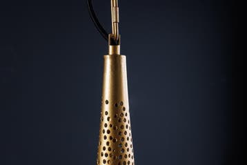 Hanglamp ORIENT LIVING 50 cm ijzer met gouden decoratie -, Huis en Inrichting, Lampen | Hanglampen, Ophalen of Verzenden, Nieuw