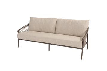 4-Seasons Allora 3-zits loungebank - terre | AANVRAAG, Verzenden, Nieuw, Overige materialen