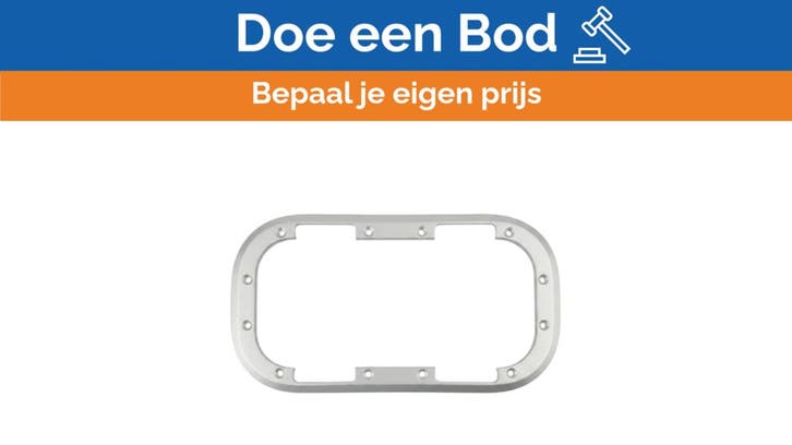 Bieden: Lewmar Standard Portlight Size 1 Silver Valance Tri, Watersport en Boten, Bootonderdelen, Kombuis en Sanitair, Nieuw, Zeilboot of Motorboot