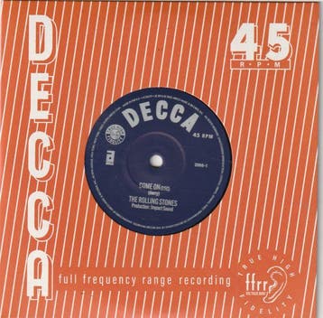 Rolling Stones - Come On + I Want To Be Loved (Vinylsing..., Nieuw in verpakking