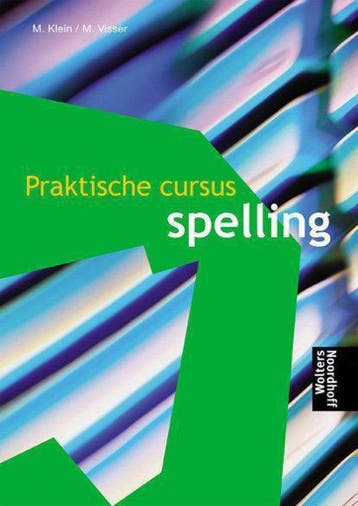 Praktische cursus spelling - M. Klein 9789001471965, Boeken, Verzenden, Gelezen, M. Klein