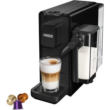Capsule en Latte Pro Koffiemachine - Zwart, Witgoed en Apparatuur, Nieuw