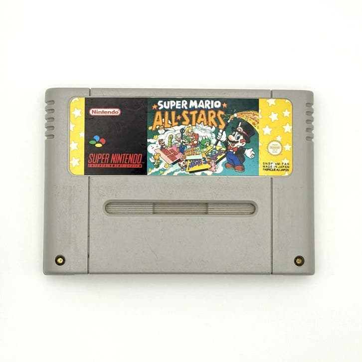 Super Mario All Stars - Super Nintendo (SNES) - Cartridge -…, Spelcomputers en Games, Games | Nintendo Super NES, Zo goed als nieuw