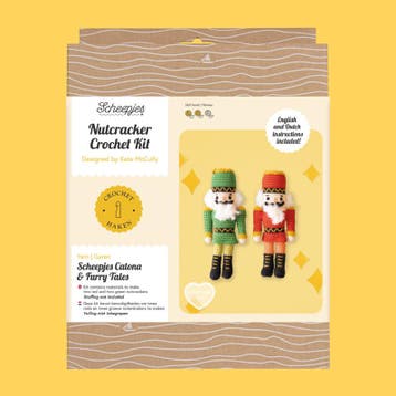 Scheepjes Nutcracker haakkit Catona en Furry Tales, Hobby en Vrije tijd, Breien en Haken, Verzenden, Nieuw