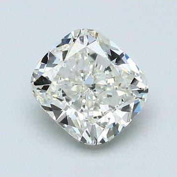1 pcs Diamant (Natuurlijk) - 1.04 ct - Cushion - L - VS1 -, Nieuw