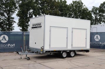 Veiling: Toiletwagen Peters PPT 2000kg 2011, Ophalen, Gebruikt